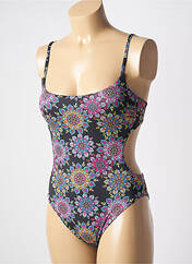 Maillot de bain 2 pièces noir GENIUS pour femme seconde vue