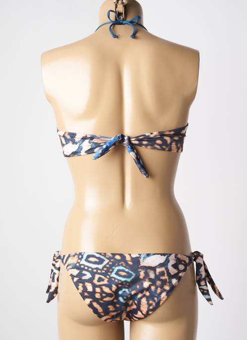 Maillot de bain 2 pièces gris GENIUS pour femme