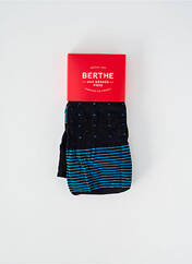 Collants bleu BERTHE AUX GRANDS PIEDS pour femme seconde vue