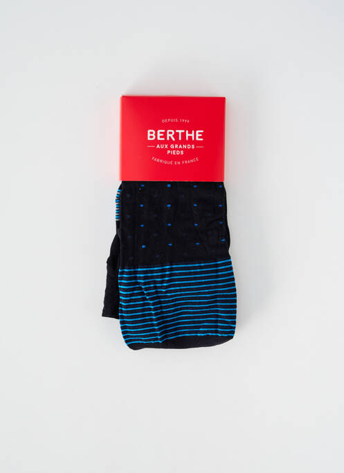 Collants bleu BERTHE AUX GRANDS PIEDS pour femme