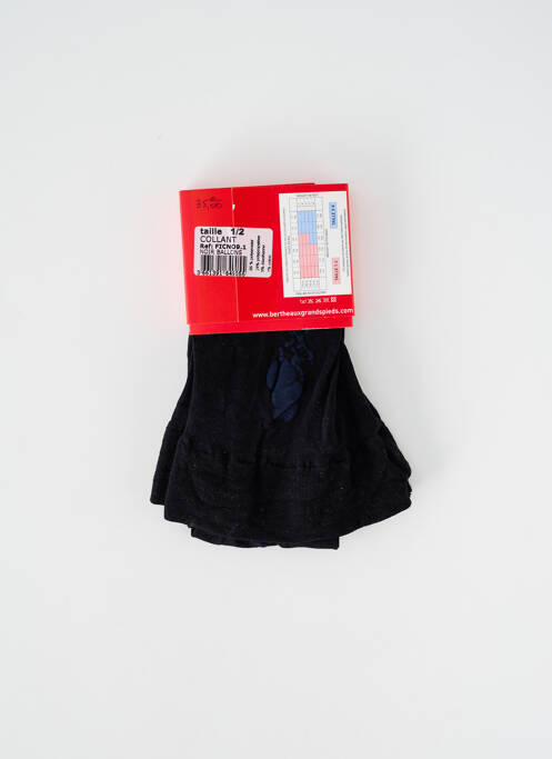 Collants noir BERTHE AUX GRANDS PIEDS pour femme