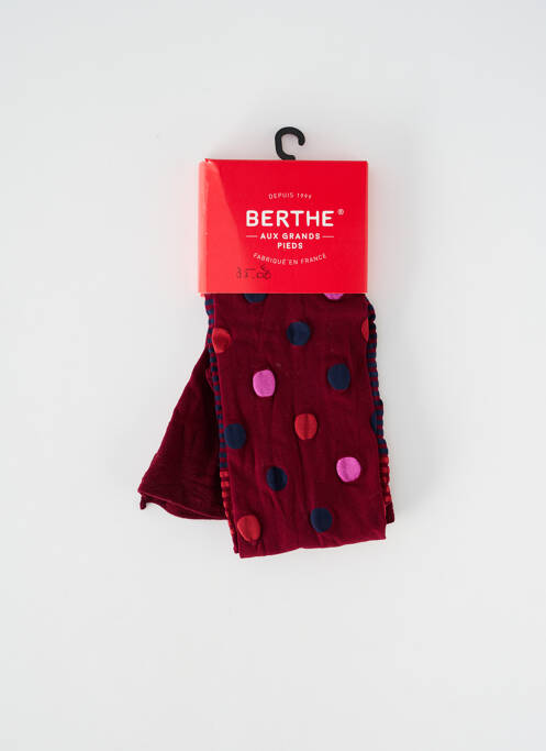 Collants violet BERTHE AUX GRANDS PIEDS pour femme