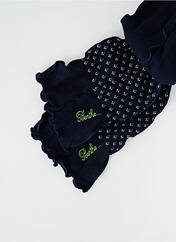 Echarpe bleu BERTHE AUX GRANDS PIEDS pour femme seconde vue