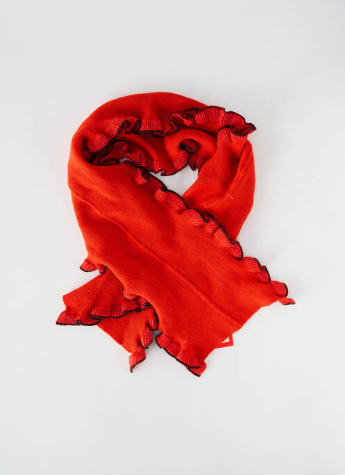 Echarpe orange OLIVIER PHILIPS pour femme