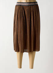 Jupe mi-longue marron XT STUDIO pour femme seconde vue