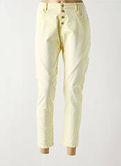 Pantalon 7/8 jaune ONADO pour femme seconde vue