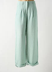 Pantalon large vert NÜ pour femme seconde vue