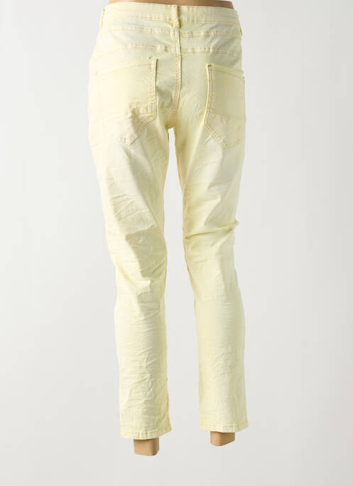 Pantalon 7/8 jaune ONADO pour femme