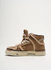 Baskets marron REBECCO WHITE pour femme seconde vue