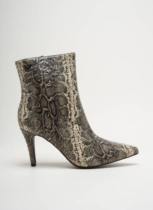 Bottines/Boots beige LPB pour femme