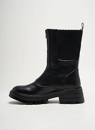 Bottines/boots matière lisse talon de 4 à 6cm noir PEPE JEANS femme