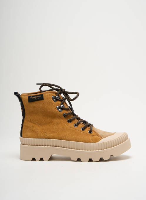 Bottines/Boots marron PEPE JEANS pour femme