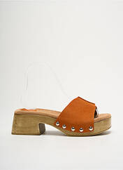 Mules/Sabots orange PORRONET pour femme seconde vue