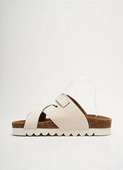 Mules/Sabots beige CHATTAWAK pour femme seconde vue
