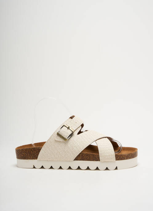 Mules/Sabots beige CHATTAWAK pour femme