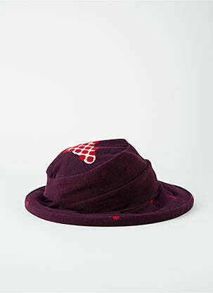 Chapeau violet BERTHE AUX GRANDS PIEDS femme