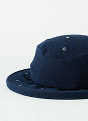 Chapeau bleu BERTHE AUX GRANDS PIEDS pour femme seconde vue