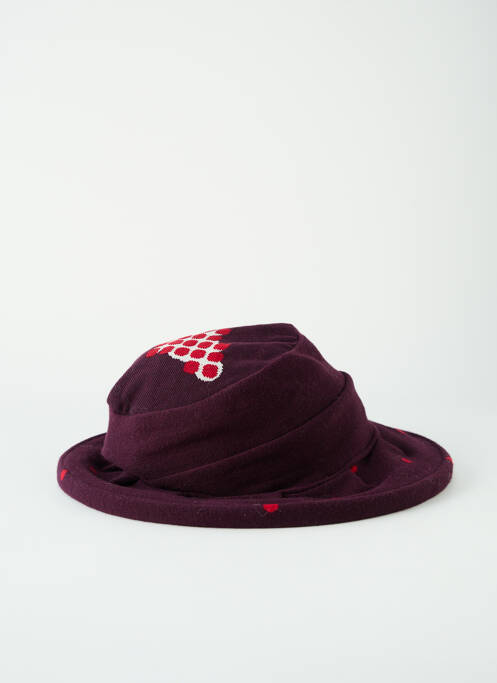 Chapeau violet BERTHE AUX GRANDS PIEDS pour femme