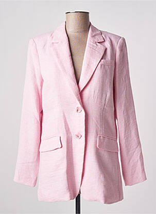 Blazer poches rose NÜ femme