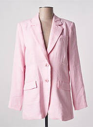 Blazer poches rose NÜ femme