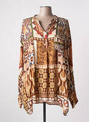 Blouse marron PIMENT ROUGE pour femme seconde vue
