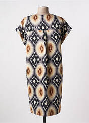 Robe courte gris LAUREN VIDAL pour femme seconde vue