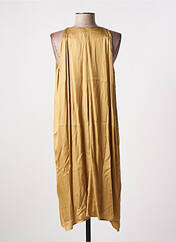 Robe mi-longue or LAUREN VIDAL pour femme seconde vue