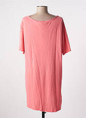 Tunique manches courtes rose PIMENT ROUGE pour femme seconde vue