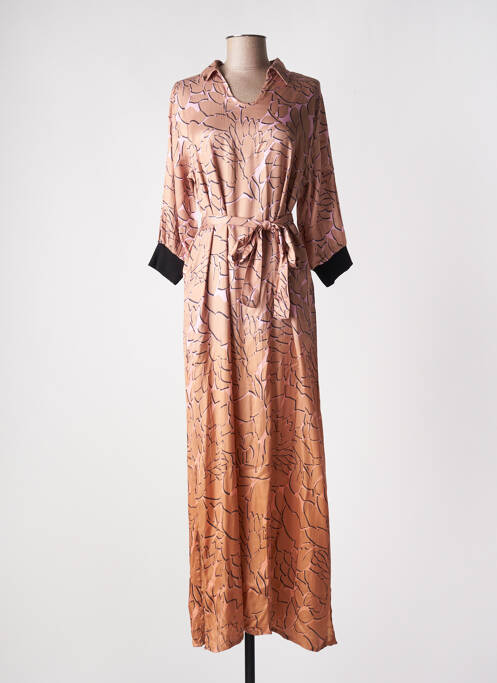 Robe longue orange NÜ pour femme