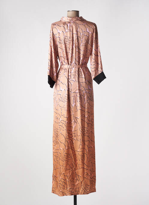 Robe longue orange NÜ pour femme