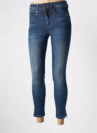 Jeans skinny push-up taille haute bleu SALSA femme