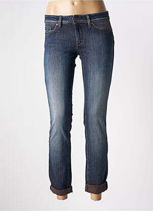 Jeans coupe slim taille basse taille basse bleu SALSA femme