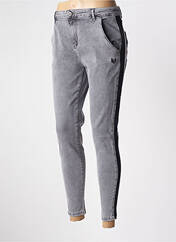 Jeans skinny gris HBT pour femme seconde vue
