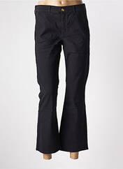 Pantalon 7/8 noir HAPPY pour femme seconde vue