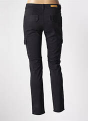 Pantalon 7/8 noir HAPPY pour femme seconde vue