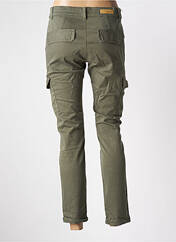 Pantalon 7/8 vert HAPPY pour femme seconde vue