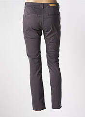 Pantalon chino gris HAPPY pour femme seconde vue