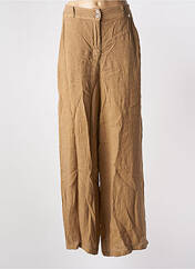 Pantalon large beige BSB pour femme seconde vue