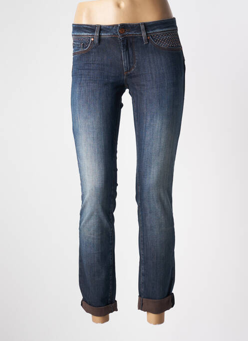 Jeans coupe slim taille basse taille basse bleu SALSA femme