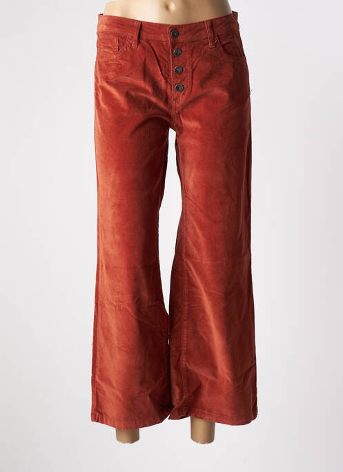 Pantalon 7/8 orange PAKO LITTO pour femme