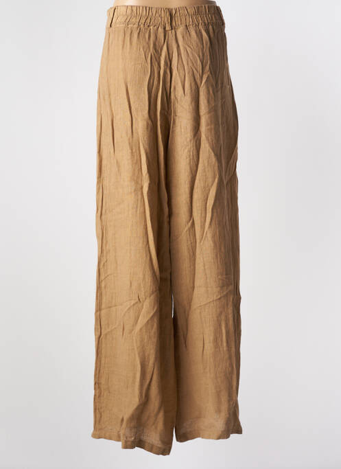 Pantalon large beige BSB pour femme