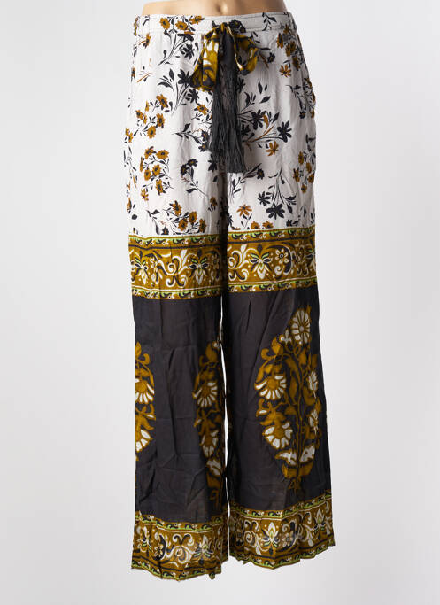 Pantalon large blanc BSB pour femme