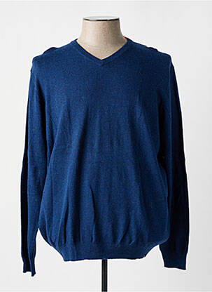Pull stretch manches longues bleu TIBET homme