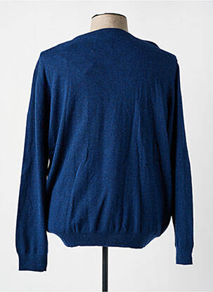 Pull stretch manches longues bleu TIBET homme