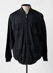 Gilet manches longues noir MONTE CARLO pour homme seconde vue
