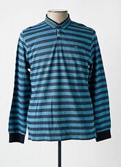 Polo bleu TBS pour homme seconde vue