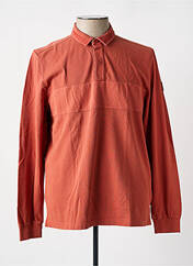 Polo orange TBS pour homme seconde vue