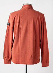 Polo orange TBS pour homme seconde vue