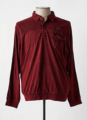 Sweat-shirt rouge MONTE CARLO pour homme seconde vue