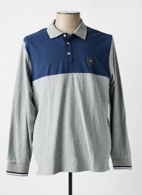 Polo bleu CAMBRIDGE pour homme